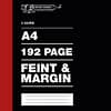2 Quire / 192 pages A4 Counter Books Feint and Margin