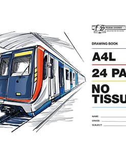 24p A4L Drawing Books - No Tissue