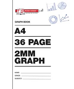 36p A4 Graph Books 2mm