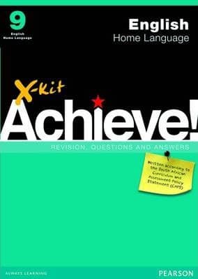 X-Kit Achieve! English Gr 9 Study Guide
