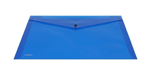 Marlin carry folders (A4+): Blue (pack of 5)